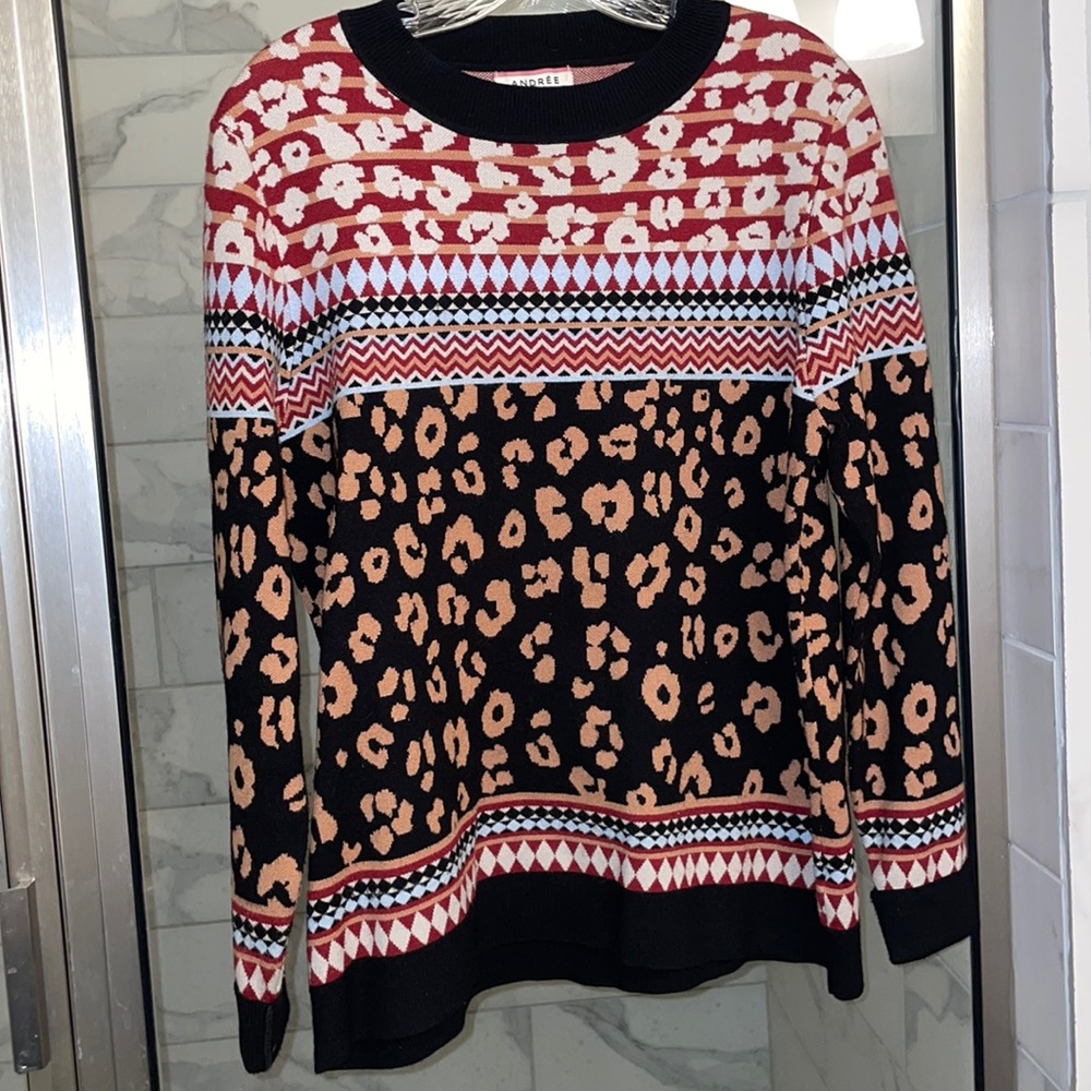 Andrée by Unit leopard sweater